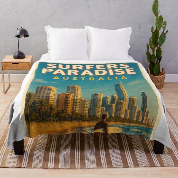 Item preview, Surfers Paradise Queensland Coastline designed and sold by Aryabek.