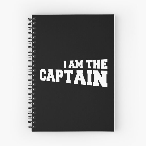 Item preview, I Am The Captain Sailor Saying Text Quote Fun Logo designed and sold by shirt-o-mat.