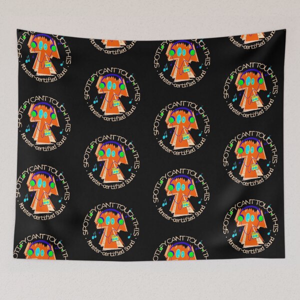 Item preview, Monster Mixtape Club | Spoti.fy designed and sold by French Papyrus Studio.