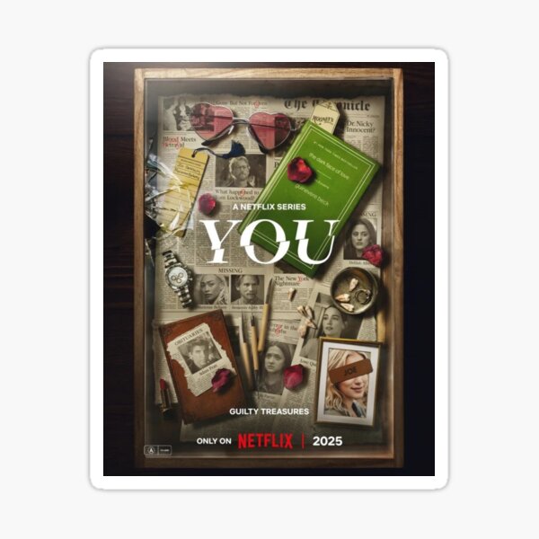 Item preview, you tv series final season poster designed and sold by miss madison creates.