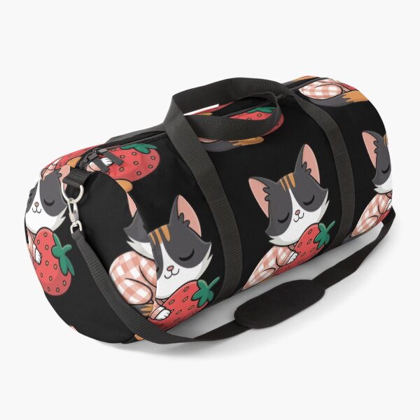 Item preview, strawberry and cat designed and sold by jkrphoto.