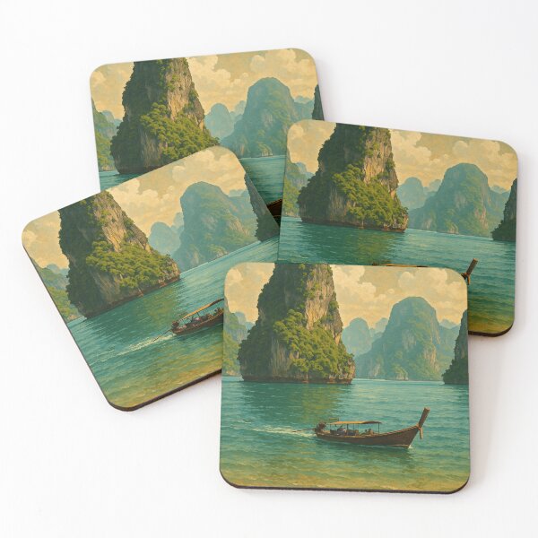 Item preview, Ao Phang Nga Thailand Seascape designed and sold by Aryabek.