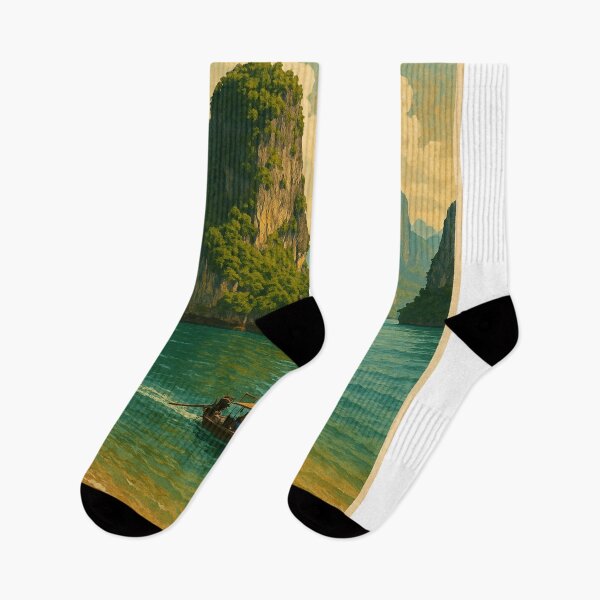 Item preview, Ao Phang Nga Thailand Seascape designed and sold by Aryabek.