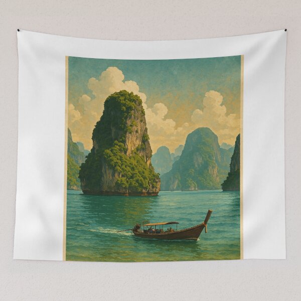 Item preview, Ao Phang Nga Thailand Seascape designed and sold by Aryabek.