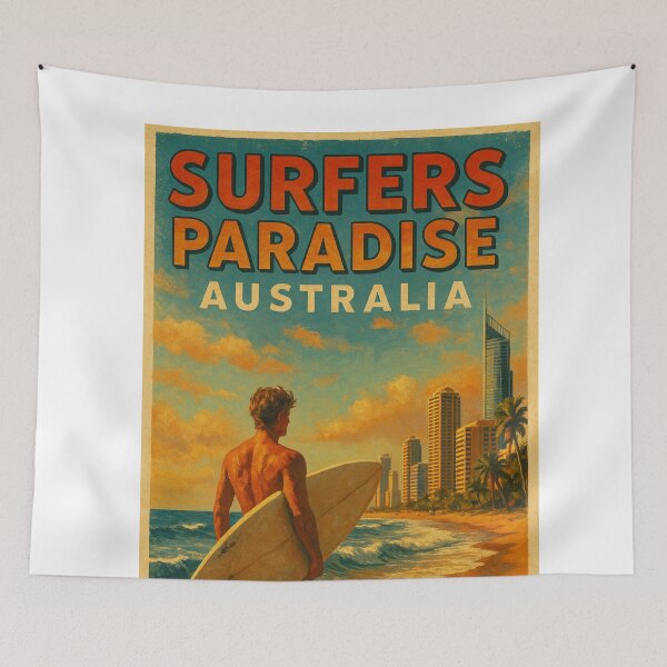 Item preview, Surfers Paradise Gold Coast View designed and sold by Aryabek.