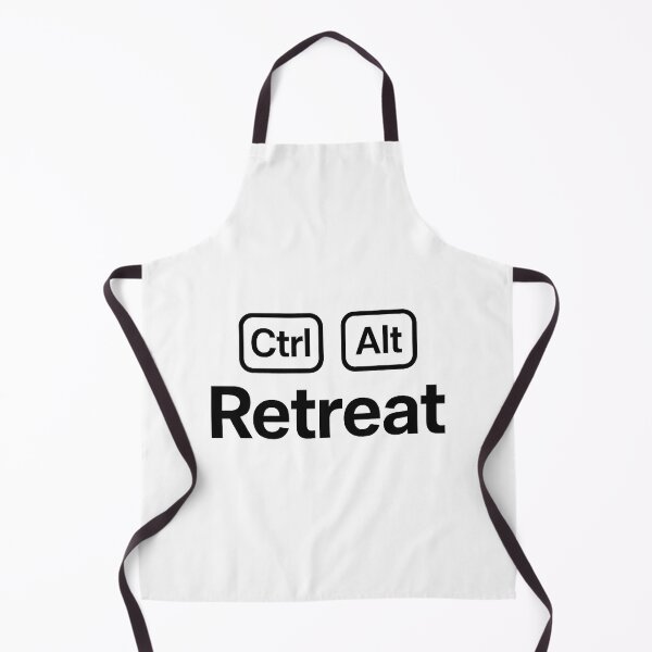Item preview, Ctrl Alt Retreat – Tech Burnout Parody designed and sold by ⭐Anistore⭐.