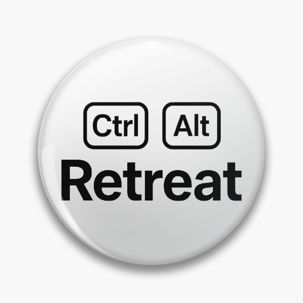 Item preview, Ctrl Alt Retreat – Tech Burnout Parody designed and sold by ⭐Anistore⭐.