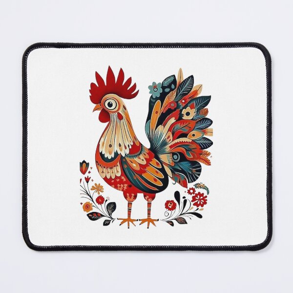 Item preview, Rooster sticker designed and sold by I-R-A.