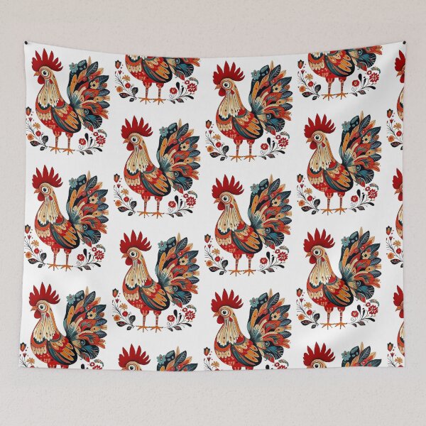 Item preview, Rooster sticker designed and sold by I-R-A.