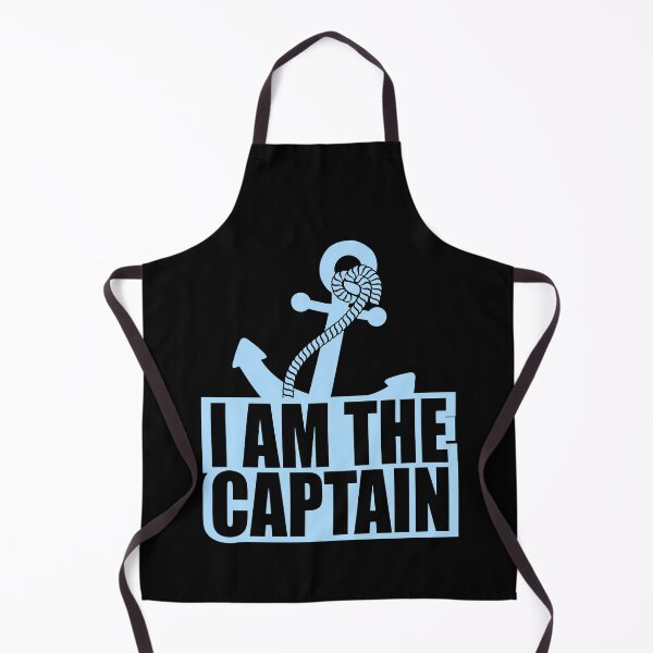 Item preview, I Am The Captain Sailor Saying Text Quote Fun Logo designed and sold by shirt-o-mat.