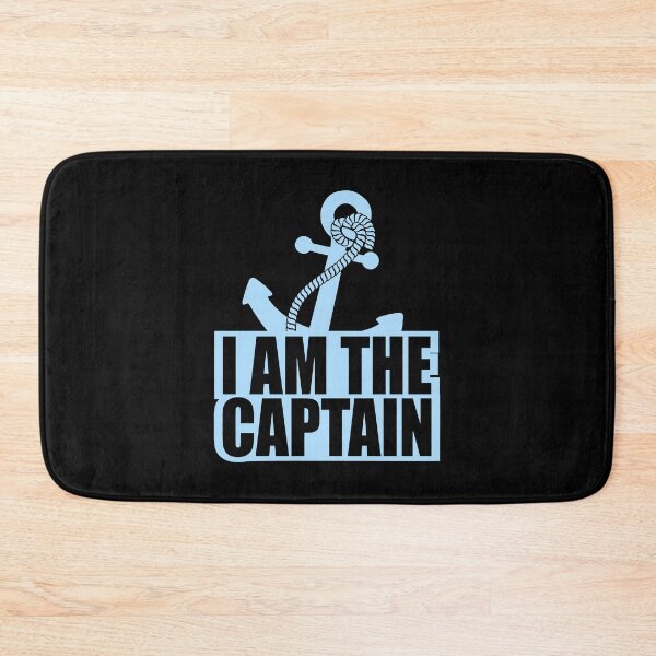 Item preview, I Am The Captain Sailor Saying Text Quote Fun Logo designed and sold by shirt-o-mat.