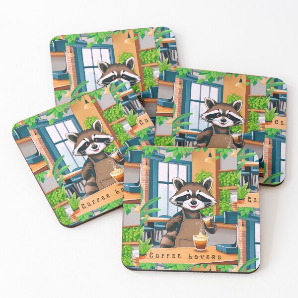 Item preview, Coffee Lovers  designed and sold by AnimalLovelies.