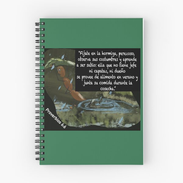 Item preview, Proverbios 6:6 designed and sold by Laulicreations.
