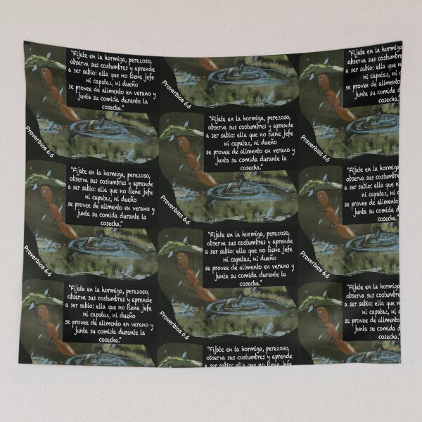 Item preview, Proverbios 6:6 designed and sold by Laulicreations.