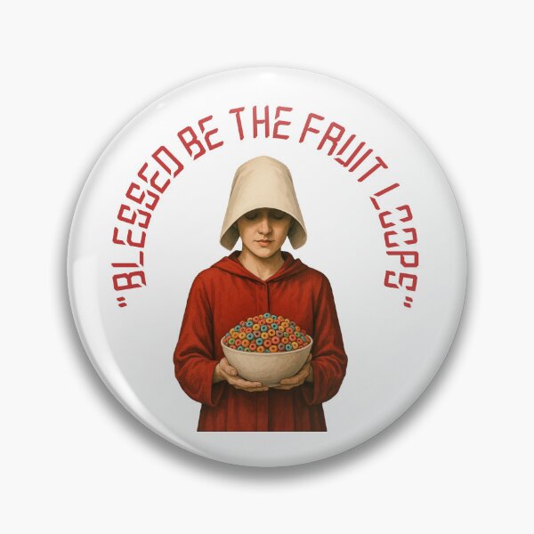 Item preview, Handmaid's Tale Parody – Fruit Loops Minimalist Art v10 designed and sold by KriticalDesigns.