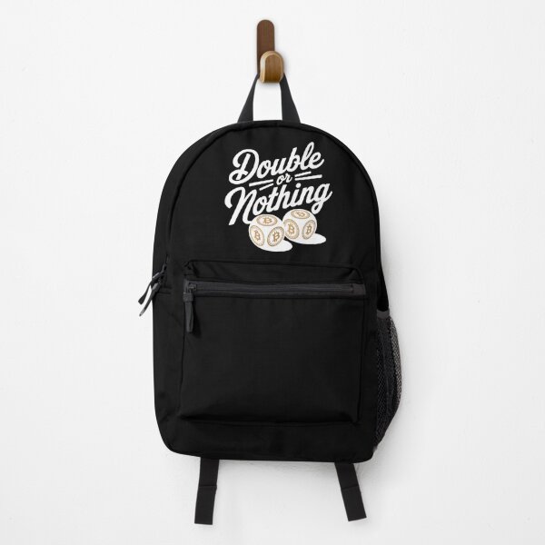 Item preview, Double or nothing, bitcoin to the moon, bitcoin crypto designed and sold by NoetherSym.