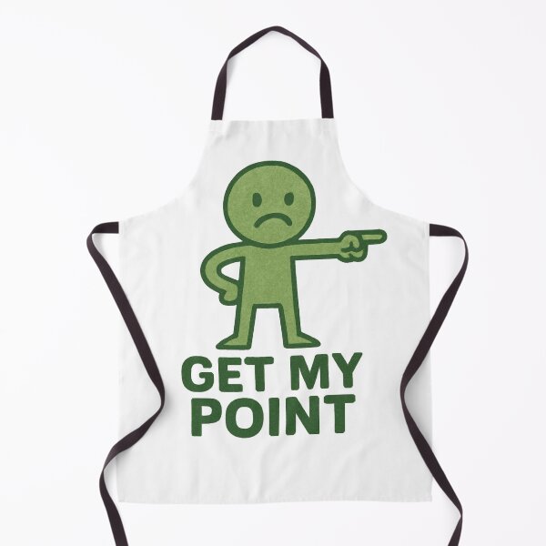 Item preview, Get My Point – Funny Stick Figure Design designed and sold by WonderBox.