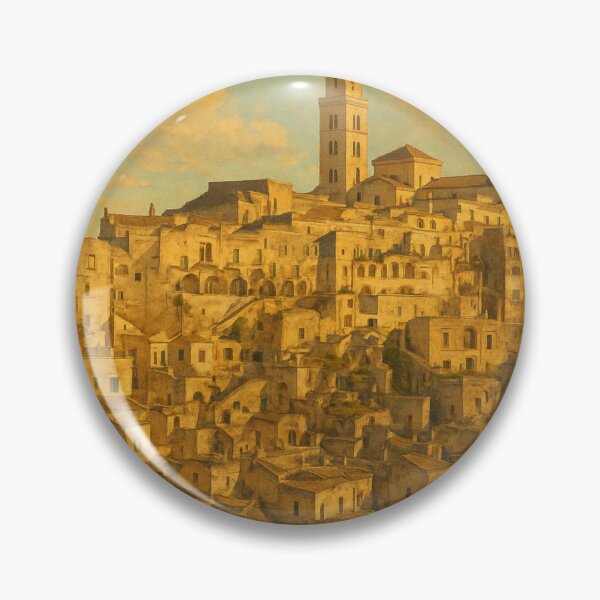 Item preview, Matera Basilicata Hilltop View Italy designed and sold by Aryabek.