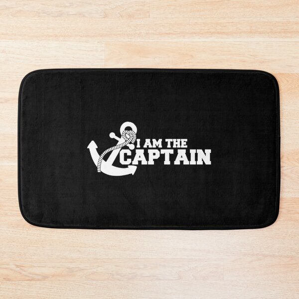 Item preview, I Am The Captain Sailor Saying Text Quote Fun Logo designed and sold by shirt-o-mat.