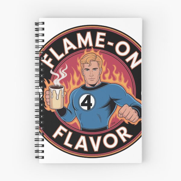 Item preview, Human Torch, Johnny Storm's Flame-on flavor designed and sold by Infinity Beans.
