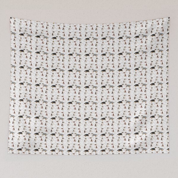 Item preview, Australian Shepherd Repeating Pattern designed and sold by BoardandBuzzed.