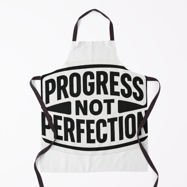 Item preview, Progress Not Perfection | Bold Motivational Sticker designed and sold by Mestyle0.