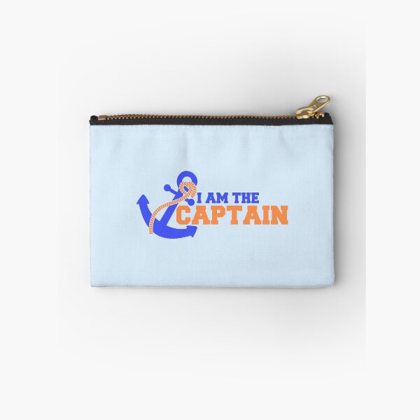 Item preview, I Am The Captain Anchor Crew Saying Text Quote Fun designed and sold by shirt-o-mat.