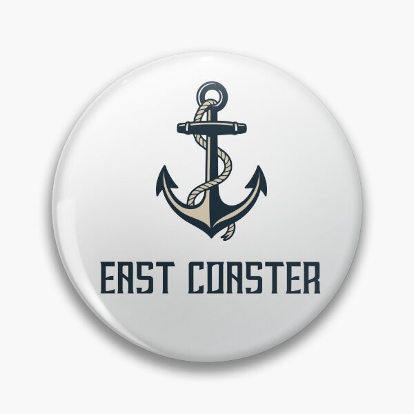 Item preview, Anchor with East Coaster print designed and sold by NoirBloom.