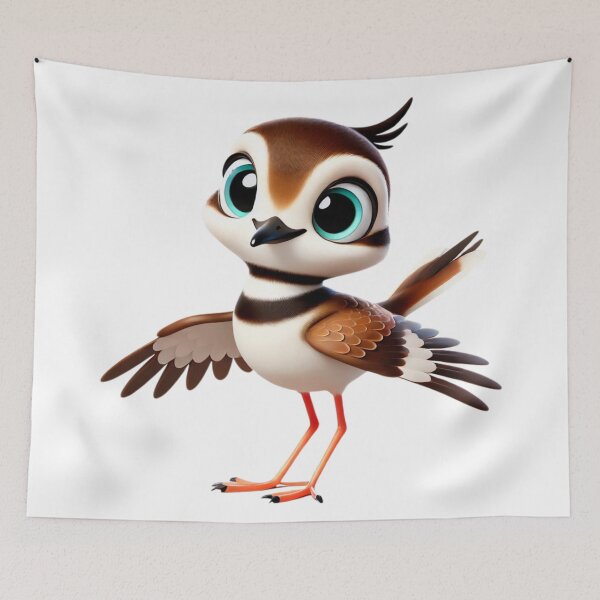 Item preview, Adorable Killdeer Wading designed and sold by Sillytoe.