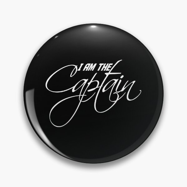 Item preview, I Am The Captain Sailor Saying Text Quote Fun Logo designed and sold by shirt-o-mat.