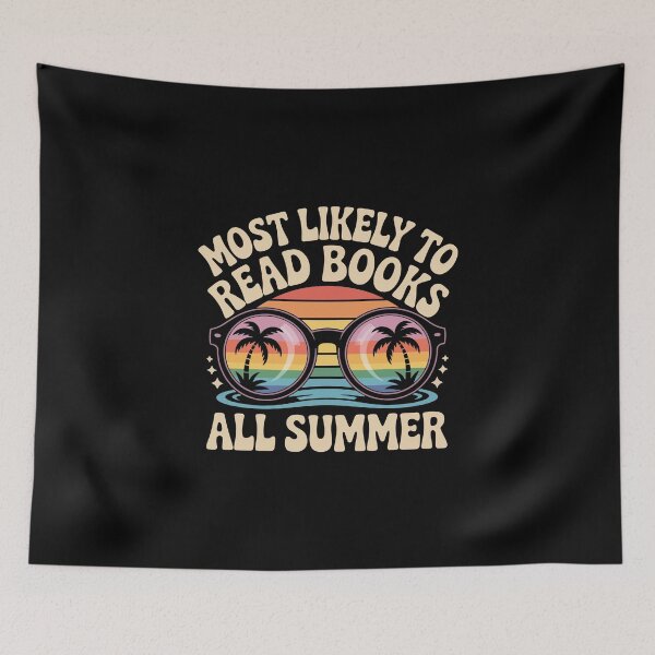 Item preview, most likely to read books all summer designed and sold by jkrphoto.