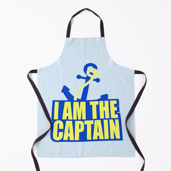 Item preview, I Am The Captain Sailor Saying Text Quote Fun Logo designed and sold by shirt-o-mat.