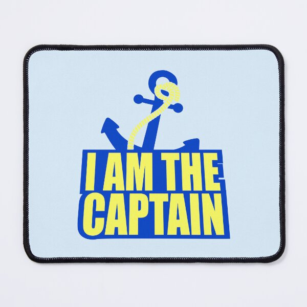 Item preview, I Am The Captain Sailor Saying Text Quote Fun Logo designed and sold by shirt-o-mat.