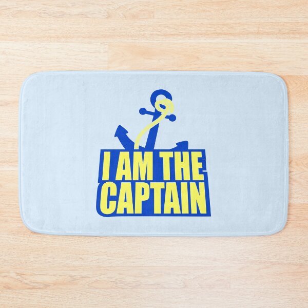 Item preview, I Am The Captain Sailor Saying Text Quote Fun Logo designed and sold by shirt-o-mat.