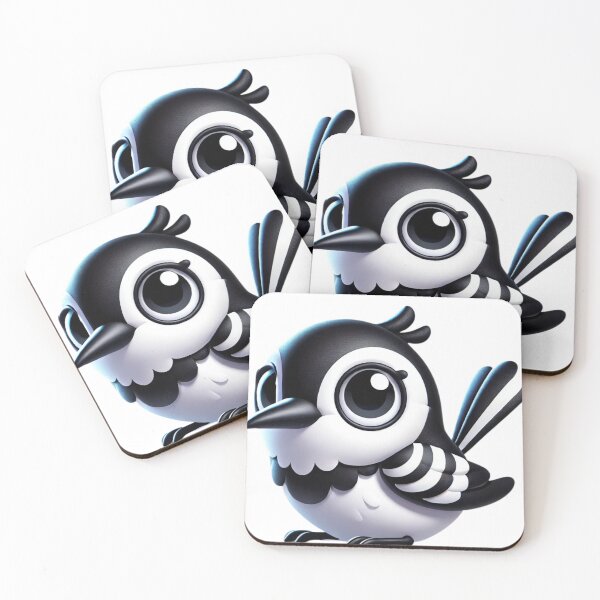 Item preview, Adorable Black and White Warbler designed and sold by Sillytoe.