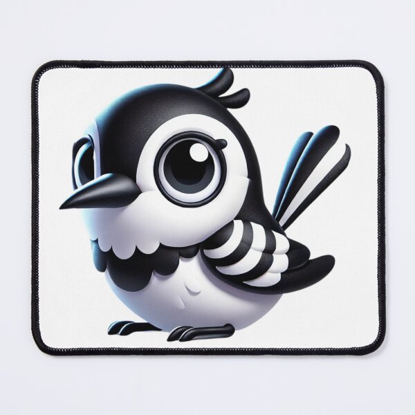 Item preview, Adorable Black and White Warbler designed and sold by Sillytoe.