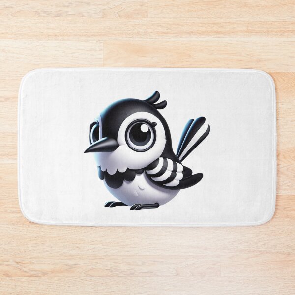 Item preview, Adorable Black and White Warbler designed and sold by Sillytoe.