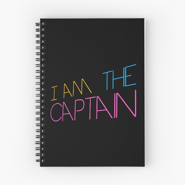 Item preview, I Am The Captain Sailor Saying Text Quote Fun Logo designed and sold by shirt-o-mat.