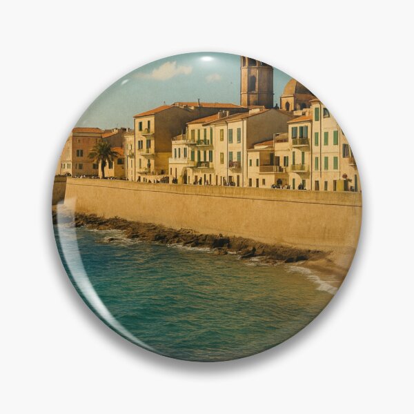 Item preview, Alghero Sardinia Seaside Promenade designed and sold by Aryabek.