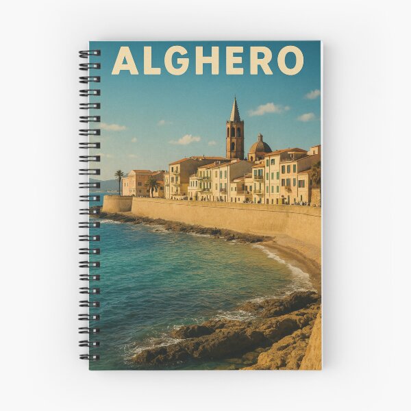 Item preview, Alghero Sardinia Seaside Promenade designed and sold by Aryabek.