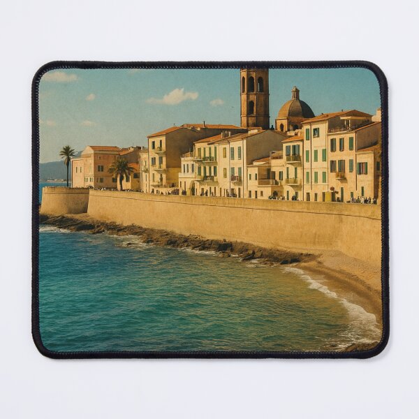 Item preview, Alghero Sardinia Seaside Promenade designed and sold by Aryabek.