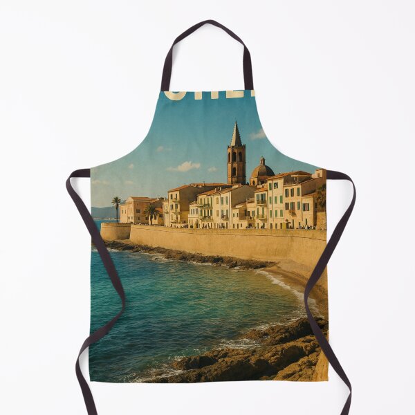 Item preview, Alghero Sardinia Seaside Promenade designed and sold by Aryabek.