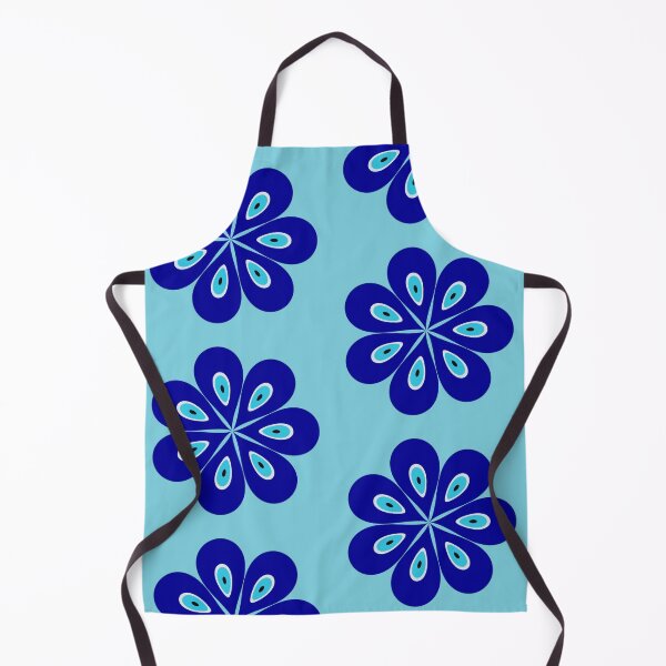 Item preview, Blue Evil Eye Flower - Positive Energy Amulet  designed and sold by WD-Artist.