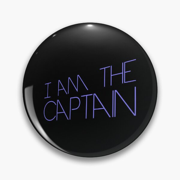Item preview, I Am The Captain Sailor Saying Text Quote Fun Logo designed and sold by shirt-o-mat.