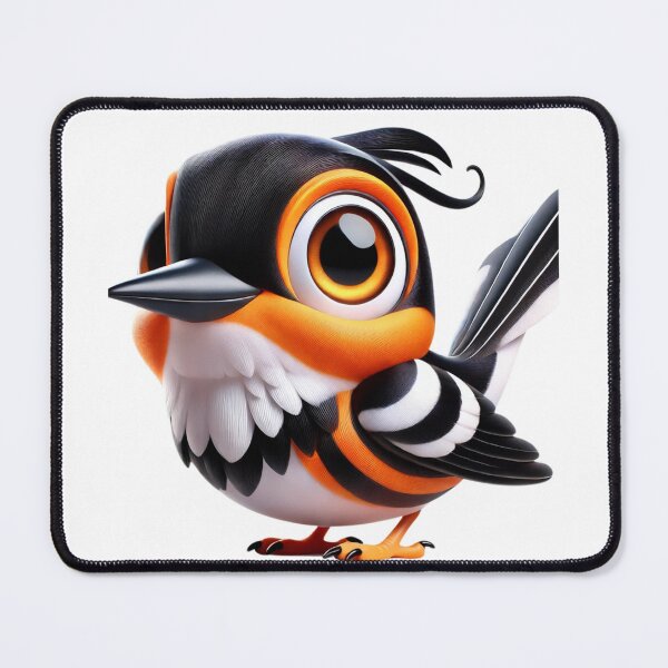 Item preview, Adorable Blackburnian Warbler designed and sold by Sillytoe.