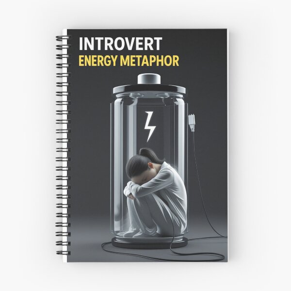 Item preview, Understanding the Introvert Energy Metaphor: How Introverts Recharge designed and sold by LinaSpectrum.