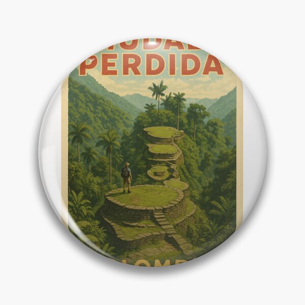 Item preview, Ciudad Perdida Mountain Path Colombia designed and sold by Places On Earth.
