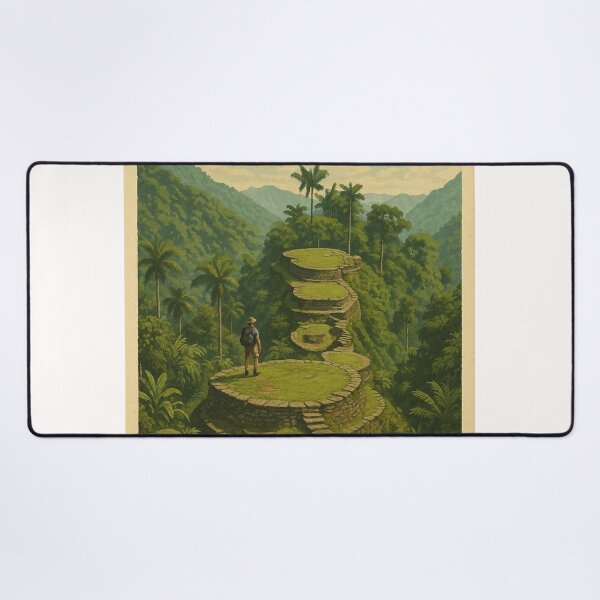 Item preview, Ciudad Perdida Mountain Path Colombia designed and sold by Places On Earth.