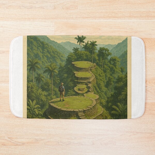 Item preview, Ciudad Perdida Mountain Path Colombia designed and sold by Places On Earth.