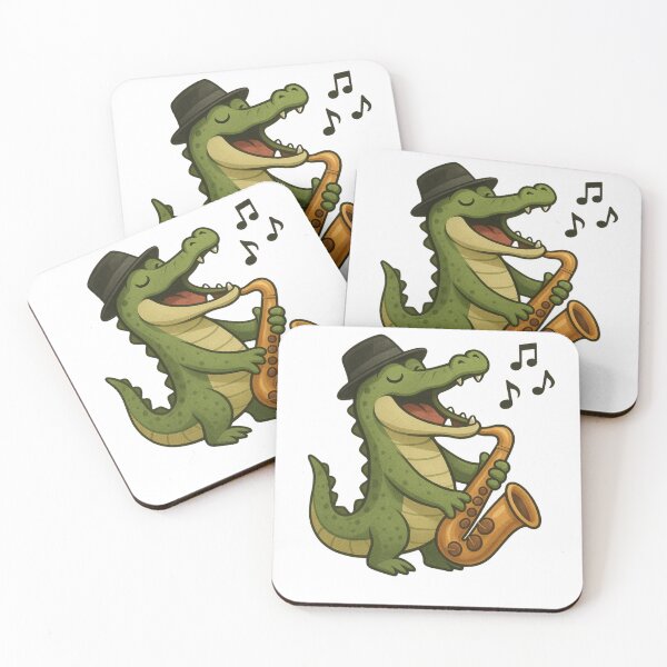 Item preview, Jazz Croc Vibes – Singing Crocodile with Style designed and sold by WonderBox.